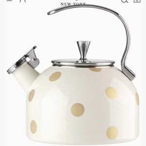 Kate Spade Gold Dot Kettle.